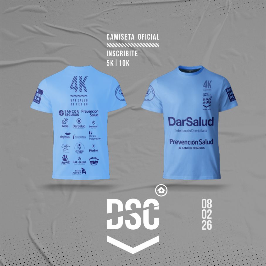Remeras oficiales de la Correcaminata